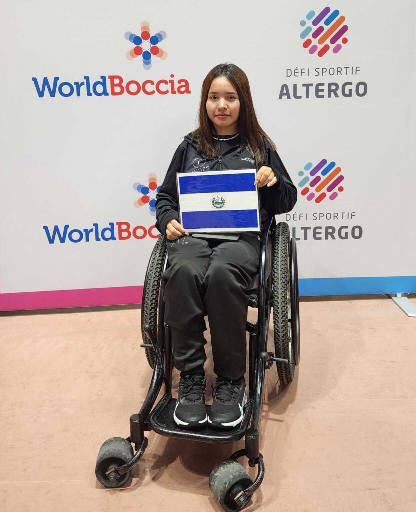 Duarte campeona del Montreal 2023 World Boccia Cup Instituto